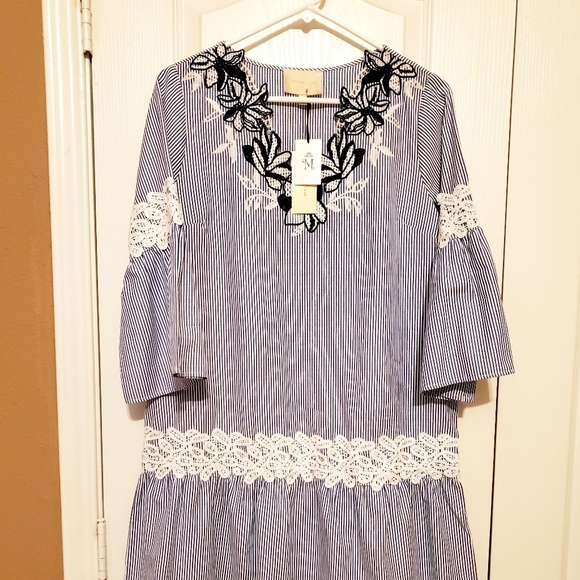 NWT Skies Are Blue boutique shirt dress - Picture 1 of 4